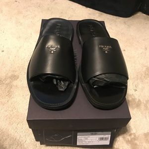 Black Prada slides